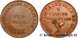 CORPORATIONS Eau filtrée, frappe médaille 1809
