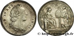 DAUPHINÉ - LOUIS X, DAUPHIN (futur LOUIS XVI) Jeton Ar 30, mariage du dauphin LOUIS X (futur LOUIS XVI) SPL