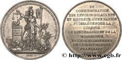 FRANC-MAÇONNERIE - PARIS RÉVOLUTION DE 1848, COMMEMORATION DES JOURNEES DE FEVRIER 1848
