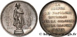 LUDWIG PHILIPP I Médaille, statue de Napoléon Ier 1833