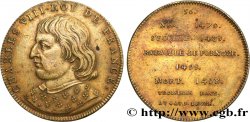 SÉRIE MÉTALLIQUE DES ROIS DE FRANCE Règne de CHARLES VIII - 56 - Émission de Louis XVIII TTB+