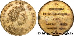 SÉRIE MÉTALLIQUE DES ROIS DE FRANCE Règne de PHARAMOND - 1 - Émission de Louis XVIII XF