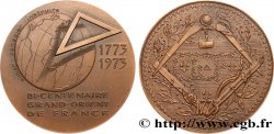 FRANC-MAÇONNERIE - PARIS GRAND ORIENT DE FRANCE, Bicentenaire 1973