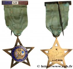 FRANC - MAÇONNERIE GRANDE LOGE UNIE D’ANGLETERRE - LOGE LA FRANCE N° 2060 - bijou TTB