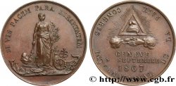 FRANC-MAÇONNERIE - PARIS CONGRES INTERNATIONAL DE LA PAIX A GENÈVE 1867