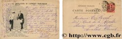 FRANC-MAÇONNERIE - PARIS carte postale satirique - 7ème épreuve 1903