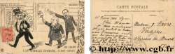 FREEMASONRY carte postale antimaçonnique - LA NOUVELLE DEMEURE 1906