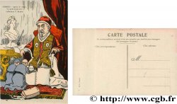FRANC-MAÇONNERIE - PARIS carte postale couleurs satirique ND
