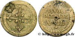 ITALIE - POIDS MONÉTAIRE Poids monétaire pour la pièce de quatre pistoles d’Italie n.d.