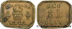 ENGLAND - COIN WEIGHT Poids d’apothicaire d’une drachme n.d.