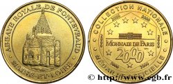 TOURISTIC JETONS AND TOKENS  FONTEVRAUD ABBAYE ROYALE - LES CUISINES ROMAINES 2000