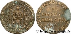 BP jetons and tokens Charles V - Franc à pied - n°12 1968