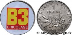 ADVERTISING TOKENS 1 franc semeuse, B3 BRICOLAGE 1961