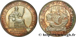 BRETAGNE - MÉDAILLES ET JETONS DU XIXe SIÈCLE Jeton de la Chambre de commerce de Nantes n.d.