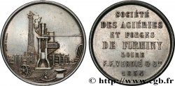 SAINT-ÉTIENNE, JETONS ET MÉDAILLES Société des aciéries et forges de Firminy 1854