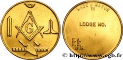 FRANC - MAÇONNERIE Médaille, Rites maçonniques n.d.