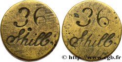 PORTUGAL (ROYAUME DE) ET BRÉSIL - JEAN V Poids monétaire pour les pièces d’or de 6.400 reis du Brésil n.d.