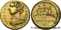 ENGLAND - COIN WEIGHT Poids monétaire pour la guinée de la reine Anne n.d.