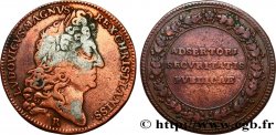 LOUIS XIV LE GRAND ou LE ROI SOLEIL Jeton Cu 27 B