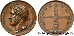 LOUIS-PHILIPPE I Médaille pour l’obélisque de Louxor 1836