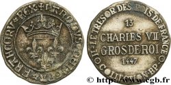 BP jetons and tokens CHARLES VII - Gros de roi - n°13 1968
