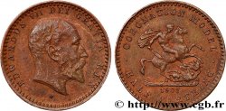 UNITED KINGDOM 1/2 Farthing Edouard VII “coronation model” AU