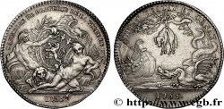 CORPORATIONS Commerce de draperie, frappe médaille 1755