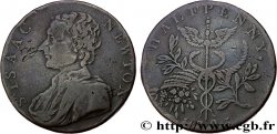 ROYAUME-UNI (TOKENS) 1 Farthing Isaac Newton  1793