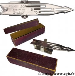 BALANCE Balance pour monnaies françaises - NUMISMETRE TTB