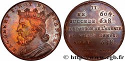 SÉRIE MÉTALLIQUE DES ROIS DE FRANCE Règne de DAGOBERT I - 11 - frappe Louis XVIII, lourde VZ