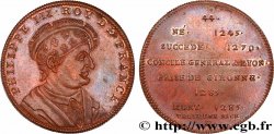 SÉRIE MÉTALLIQUE DES ROIS DE FRANCE Règne de PHILIPPE III - 44 n.d.