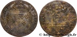 NAVARRE-BÉARN - HENRI III DE NAVARRE, II DE BÉARN ET MARGUERITE DE VALOIS HENRI III DE NAVARRE, II DE BÉARN ET MARGUERITE DE VALOIS TTB+