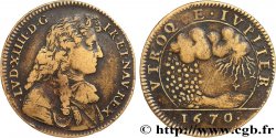 LOUIS XIV LE GRAND ou LE ROI SOLEIL Cour des monnaies ? 1670