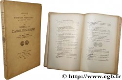 LIVRES - MONNAIES ROYALES, MÉROVINGIENNES, CAROLINGIENNES ET CAPÉTIENNES PROU M., Catalogue des monnaies carolingiennes de la Bibliothèque nationale, Paris, 1896 n.d.