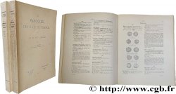 LIBRI LAFAURIE J. et PRIEUR P., Les monnaies des rois de France, tome I, Hugues Capet à Louis XII, 1951 et tome II, François Ier à Henri IV, Paris-Bâle, 1956 BB