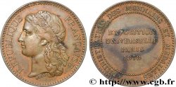 TERCERA REPUBLICA FRANCESA Médaille de l’administration des Monnaies 1878