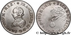 CONSECRATION IN REIMS Jeton Ag 28,5, sacre de François II AU