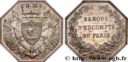 BANQUES - ÉTABLISSEMENTS DE CRÉDIT Poinçon corne, Banque d’escompte de Paris 1878