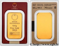 INVESTMENT GOLD Lingotin de 100 grammes - OR 999,9 n.d.