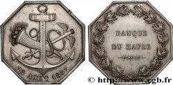 BANQUES PROVINCIALES Jeton octogonal, Banque du Havre (1837)