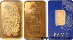 OR, PALLADIUM ET PLATINE INVESTISSEMENT Lingotin de 20 grammes - OR 999,9 n.d.