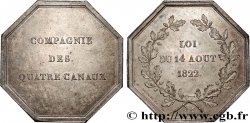 PONTS ET CHAUSSÉES COMPAGNIE DES QUATRE CANAUX 1822