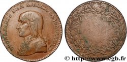 DIRECTOIRE Jeton de Bonaparte au module du décime 1798