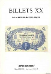 Billets 20 - Tunisie - Ecosse - Timor PRIEUR Michel, DESSAL Jean-Marc