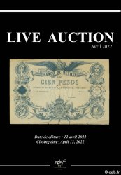 Live Auction Billets Avril 2022  CORNU Joël, DESSAL Jean-Marc, RAMOS Fabienne