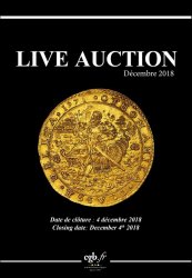 Live Auction - Décembre 2018 CLAIRAND Arnaud, COMPAROT Laurent, CORNU Joël, DESSERTINE Matthieu, PARISOT Nicolas, SCHMITT Laurent, VOITEL Laurent