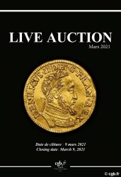 Live Auction - Mars 2021  BRILLANT Marie, CLAIRAND Arnaud, COMPAROT Laurent, CORNU Joël, PARISOT Nicolas, SCHMITT Laurent, VOITEL Laurent