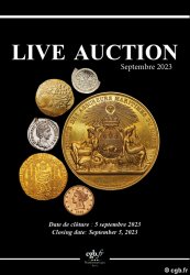 Live Auction - Septembre 2023 BRILLANT Marie, BRILLANT Pauline, CLAIRAND Arnaud, COMPAROT Laurent, CORNU Joël, JUILLARD Alice, VOITEL Laurent