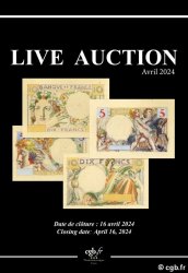 Live Auction Avril 2024 - à paraître CORNU Joël, DESSAL Jean-Marc, RAMOS Fabienne