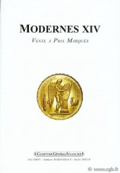 Modernes 14 - les monnaies françaises CORNU Joël, DESROUSSEAUX Stéphane, PRIEUR Michel